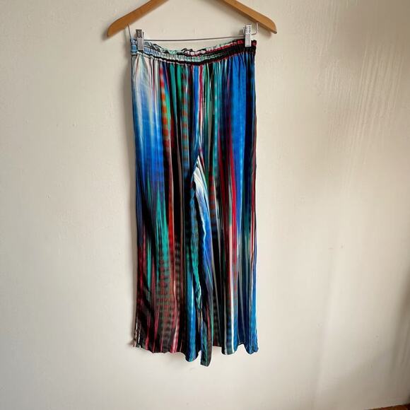 Plenty by Tracy Reese Multicolor Striped Wide Leg Pants - Picture 4 of 7
